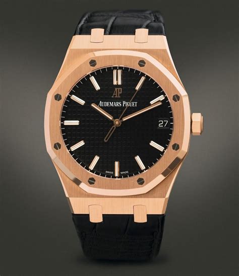 audemars piguet royal oak oro rosa cinturino pelle|Audemars Piguet Royal Oak Oro rosa .